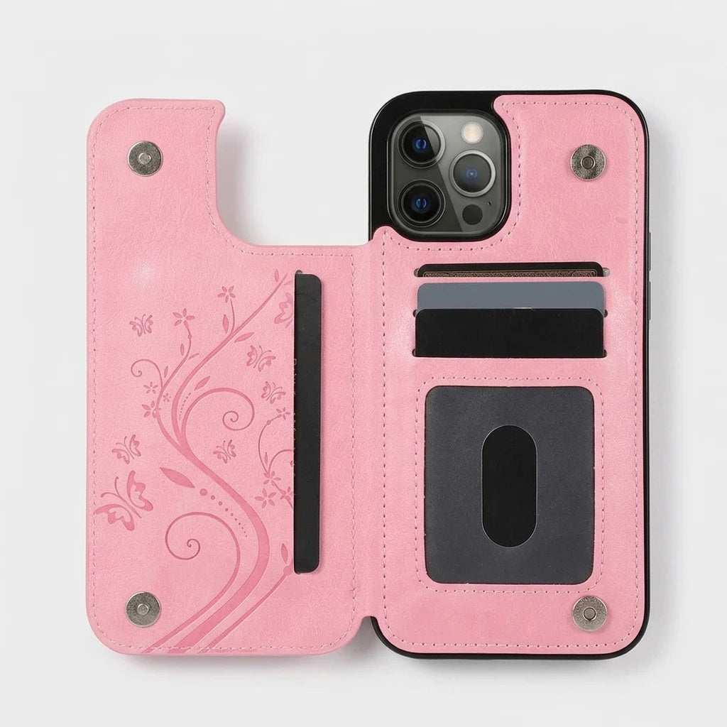 Butterfly Wallet Case: Your Elegant Everyday Essential!