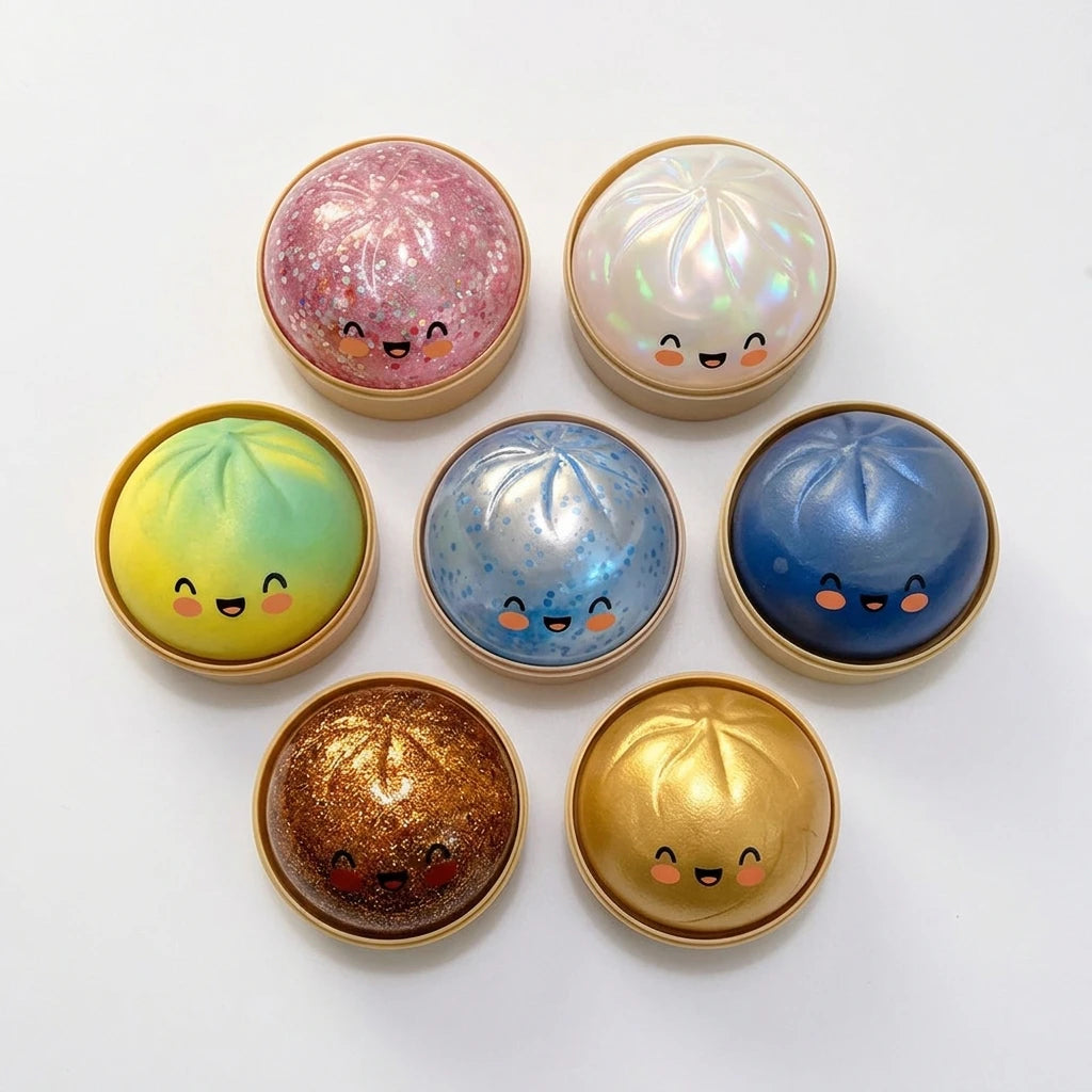 Giant Happy Dumpling Squeeze Toy: Your Squishy Dose of Joy & Stress Relief!