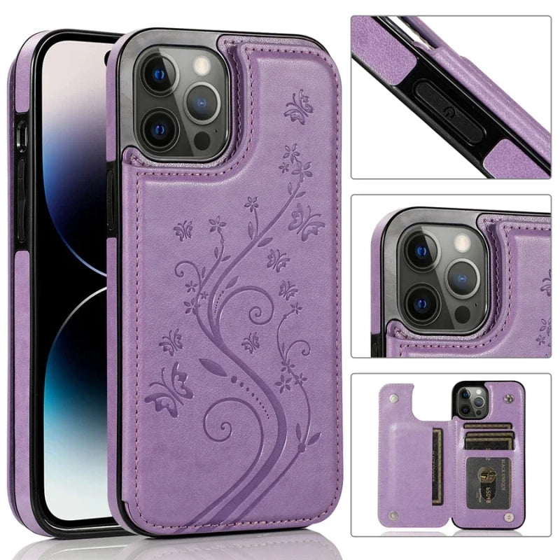 Butterfly Wallet Case: Your Elegant Everyday Essential!