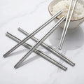 Elevate Your Plate: Sustainable Stainless Steel Chopsticks Set