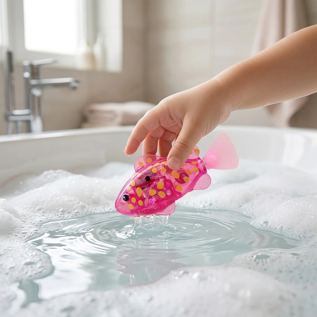 Light-Up Clownfish: Dive into Magical Bath Fun!