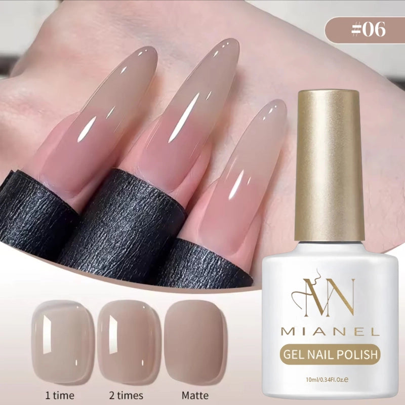 Eco-Chic Glam: Peelable Jelly Polish Set