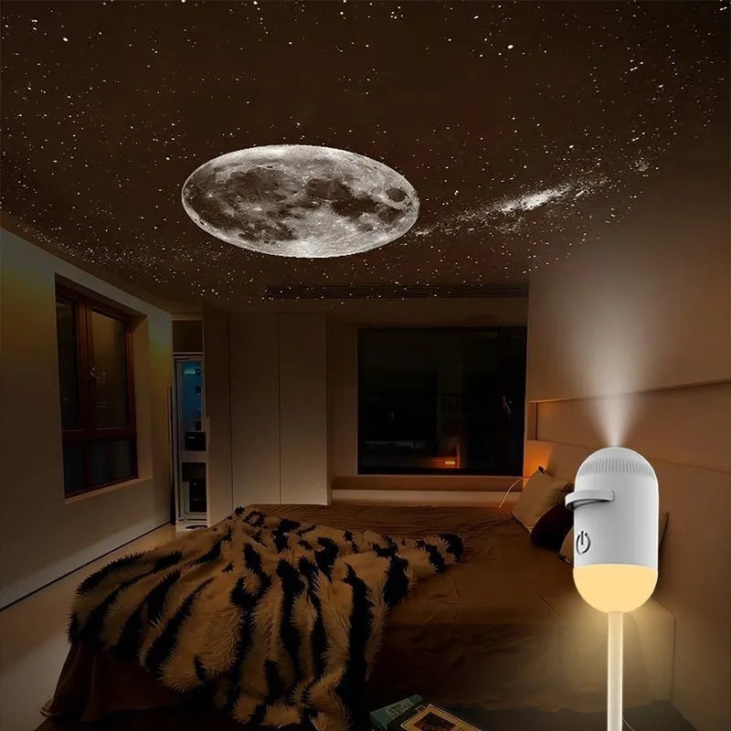 Mini Galaxy Star Projector - Your Personal Universe, Instantly!