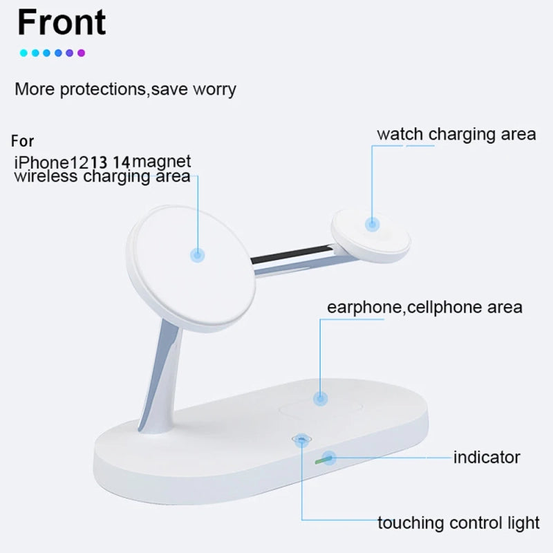 The Ultimate 3-in-1 Wireless Charger: Declutter & Power Your Apple Essentials
