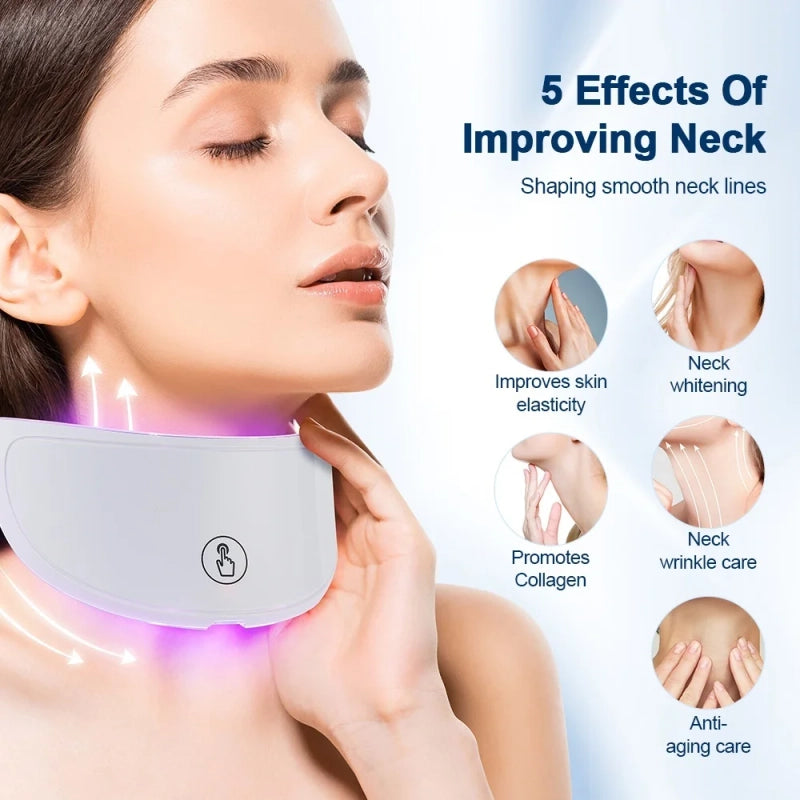 Defy Age, Define Your Glow: 7-Color LED Facial & Neck Mask