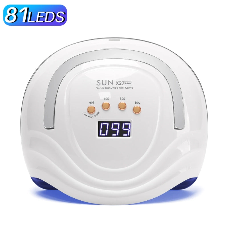 Flash-Dry 380W UV/LED Lamp: Salon Nails in Seconds!