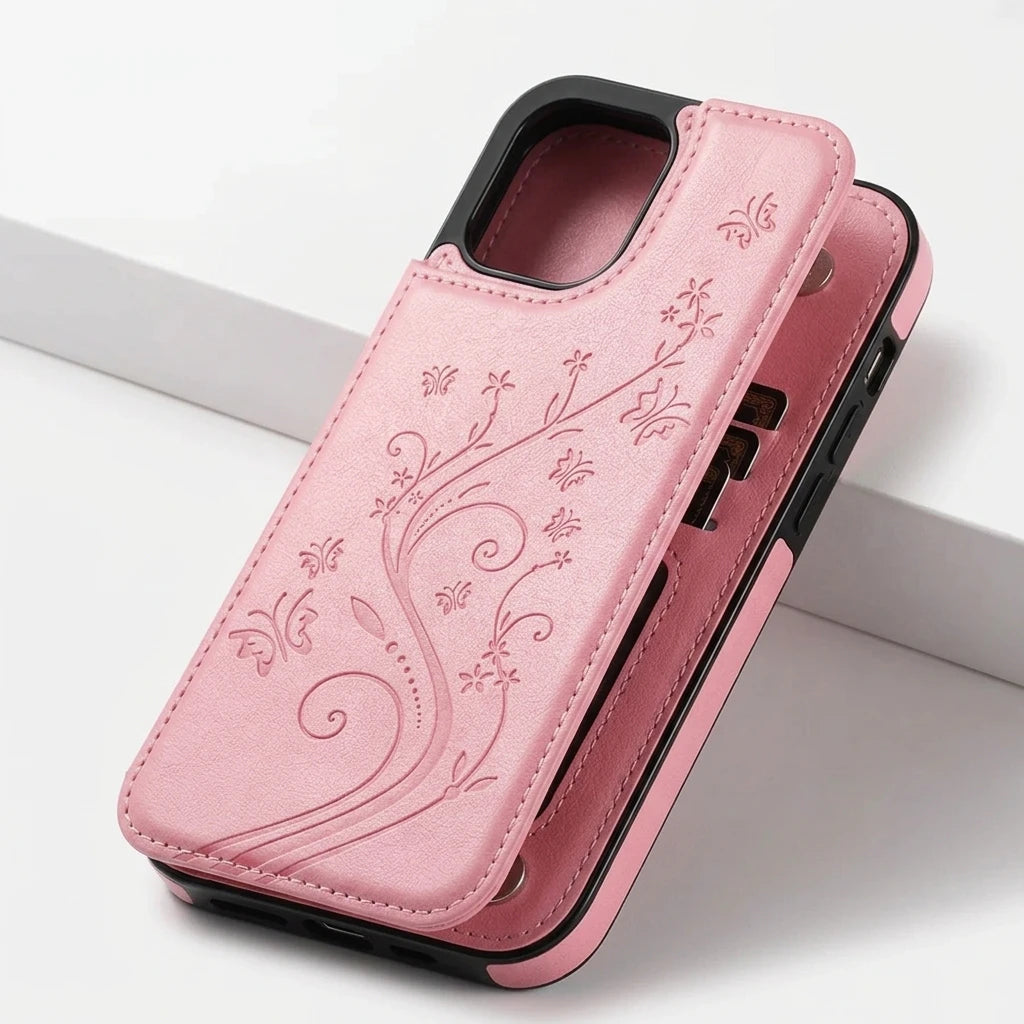 Butterfly Wallet Case: Your Elegant Everyday Essential!