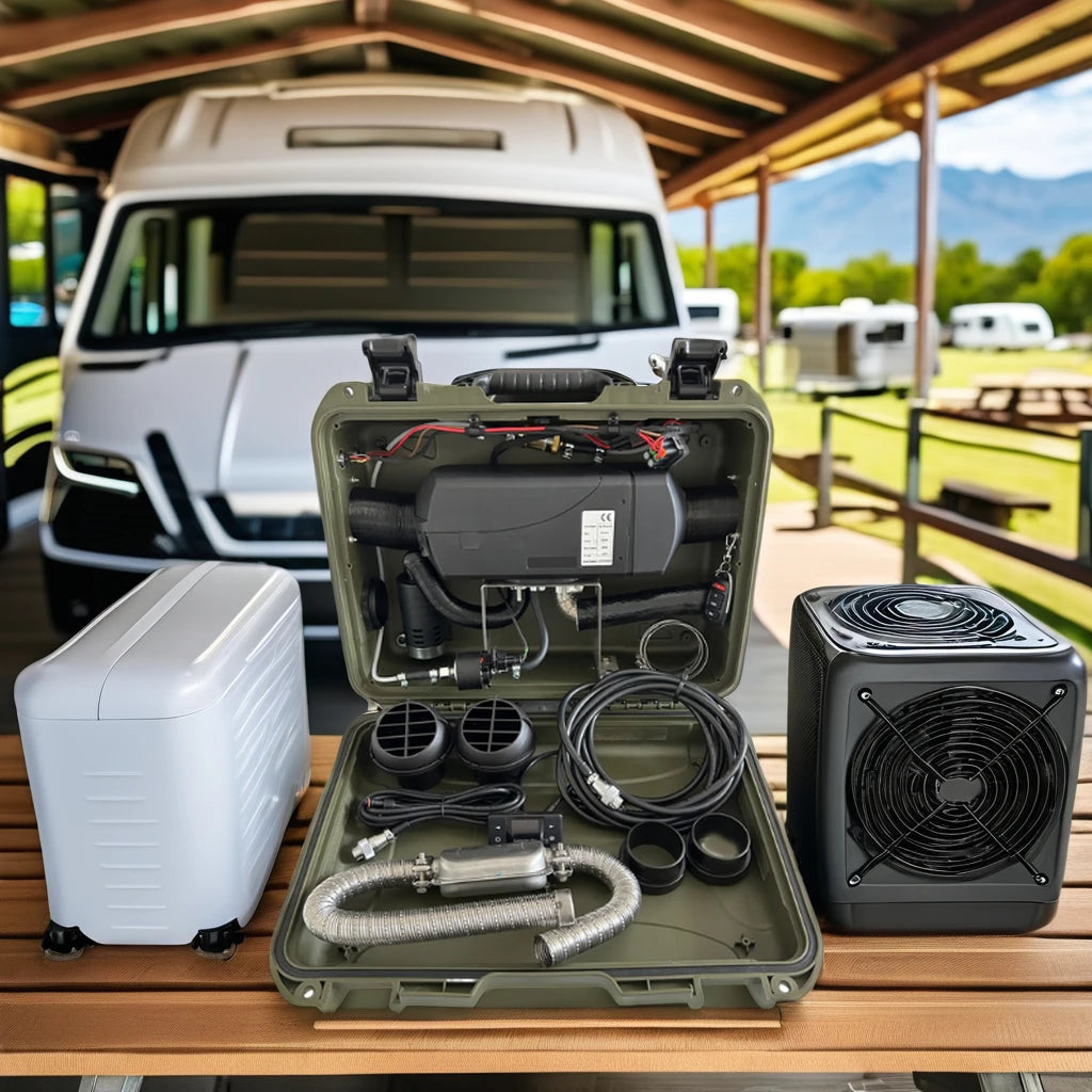 JP Portable Car Parking Heater 12v 24v 2kw Diesel Heater with ABS Fan New Condition for Car & Boat Hino Make