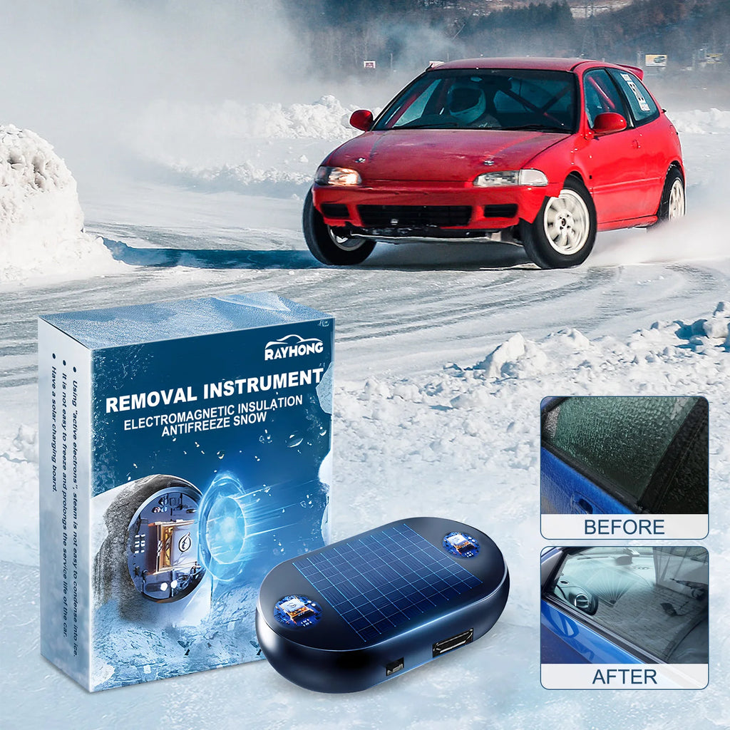 1pc anti-freeze car snow remover, car windshield defroster, portable kinetic energy molecular heater, fast and efficient