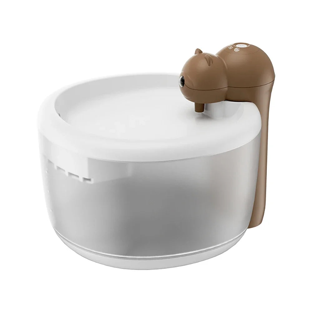 2.2L Cat Water Fountain Pet Wireless Water Dispenser Type-C Charging Smart Sensor Auto Recirculate Filter Mute Pet Water Drinker