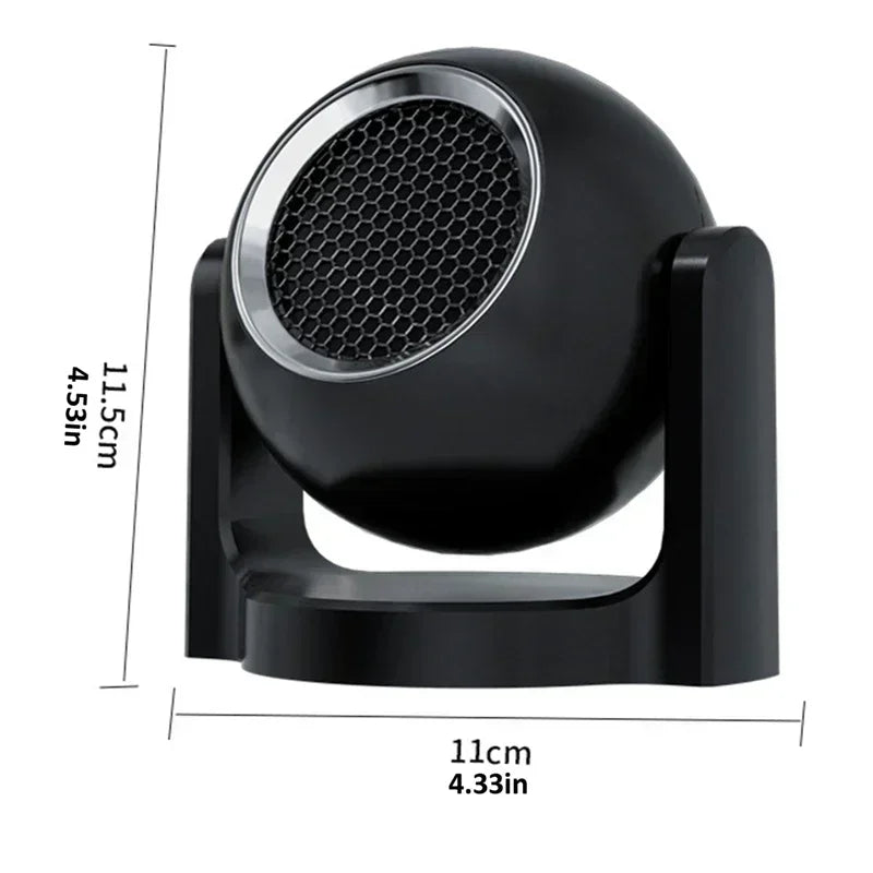 Portable Car Heater 12V 120W  Electric Heating Fan Automatic Windshield Dryer Defogging Demister Defroster for Car Accessories