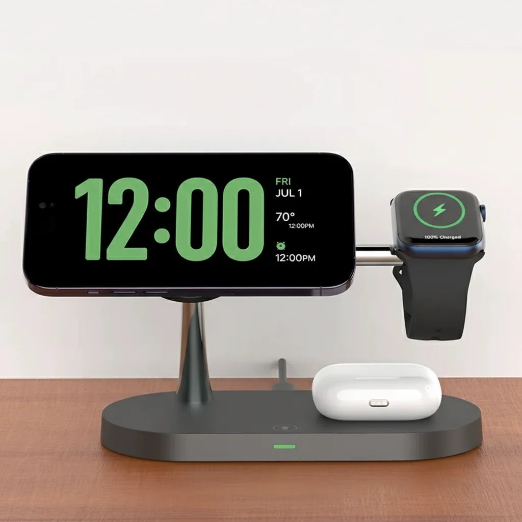 The Ultimate 3-in-1 Wireless Charger: Declutter & Power Your Apple Essentials