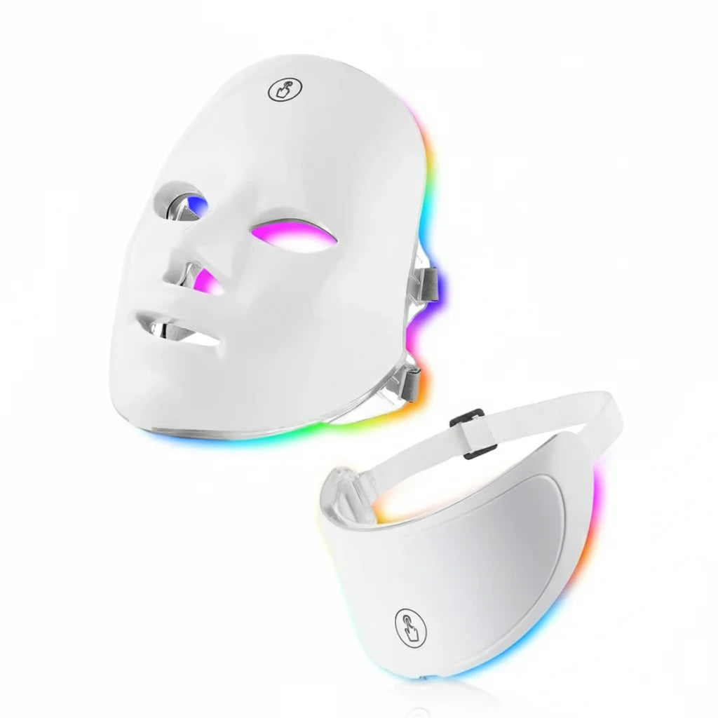 Defy Age, Define Your Glow: 7-Color LED Facial & Neck Mask