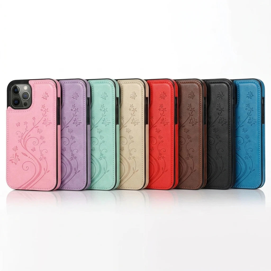 Butterfly Wallet Case: Your Elegant Everyday Essential!