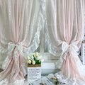 Vintage Ruffle Lace Curtains: Timeless Romance for Your Home
