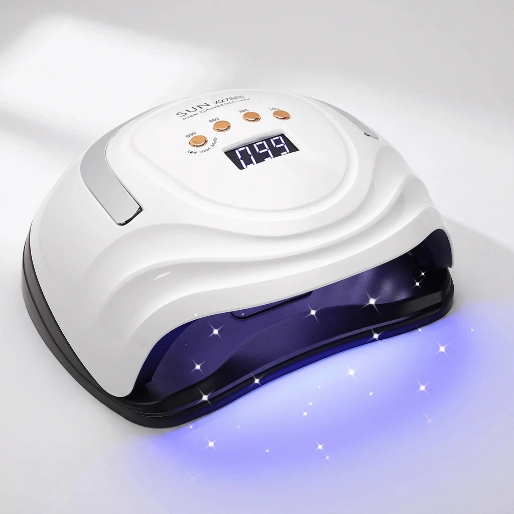 Flash-Dry 380W UV/LED Lamp: Salon Nails in Seconds!