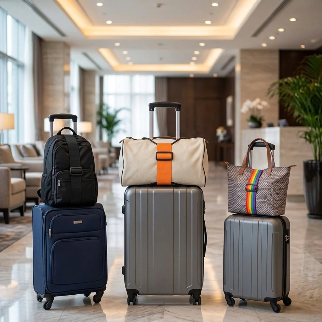 Effortless Travel Straps: Secure & Connect Your Bags Instantly