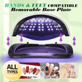 Flash-Dry 380W UV/LED Lamp: Salon Nails in Seconds!