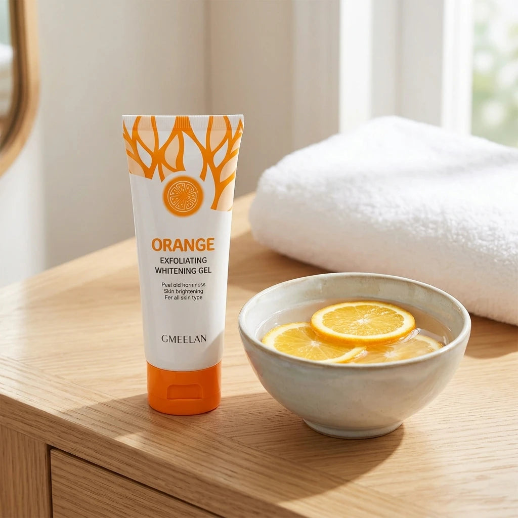Orange Exfoliating Gel - Brighten & Renew Skin!
