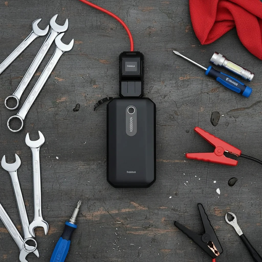 Never Get Stranded: The Baseus 1000A Instant Car Jump Starter