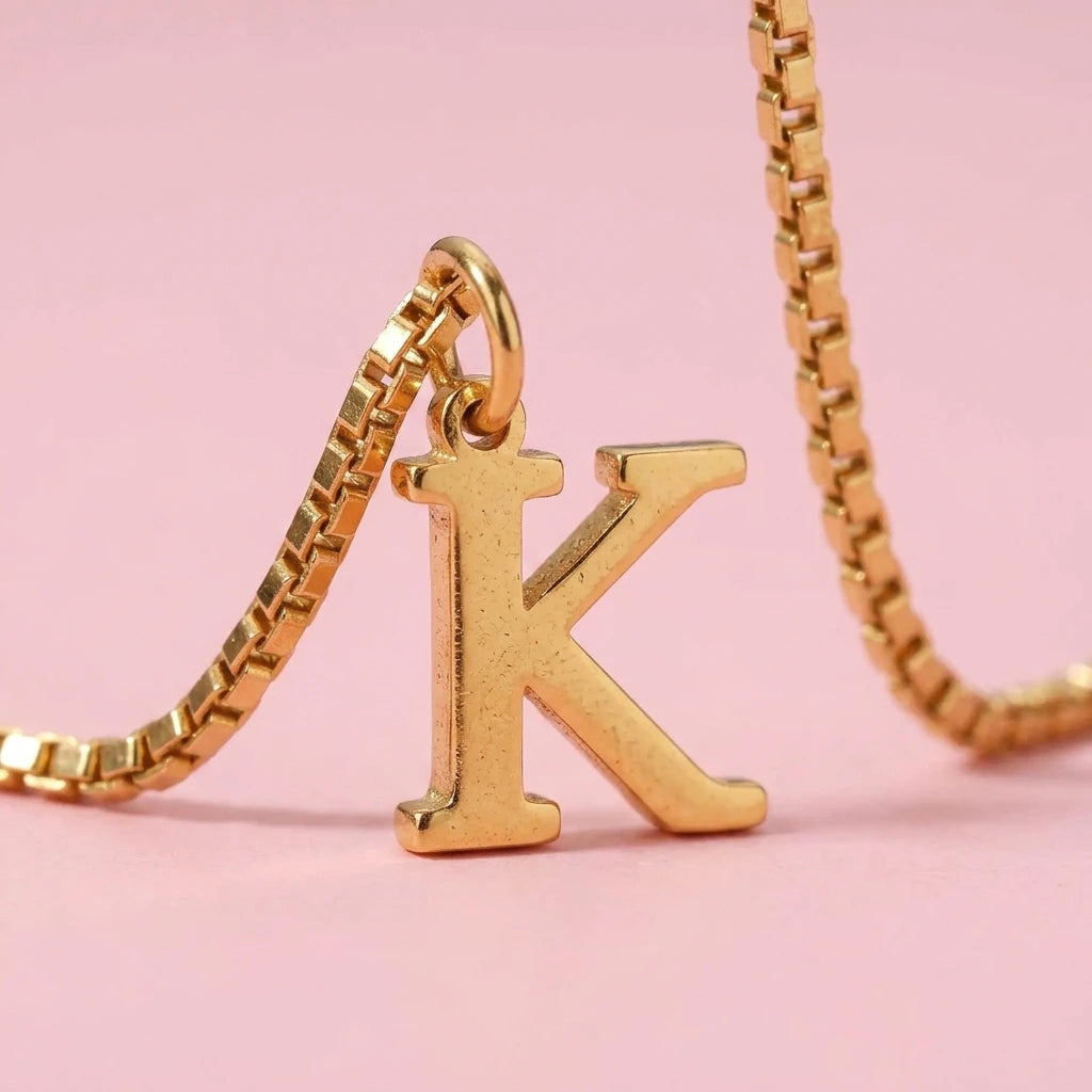 Wear Your Story: Personalized Initial Necklace